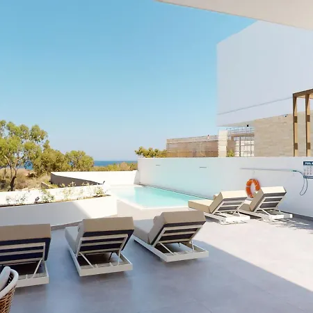 Sea-View Beach Villa Melpomeni At Periyiali Konnos Resort