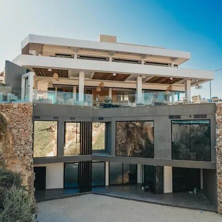 Βίλα Sea-View Beach Villa Melpomeni At Periyiali Konnos Resort